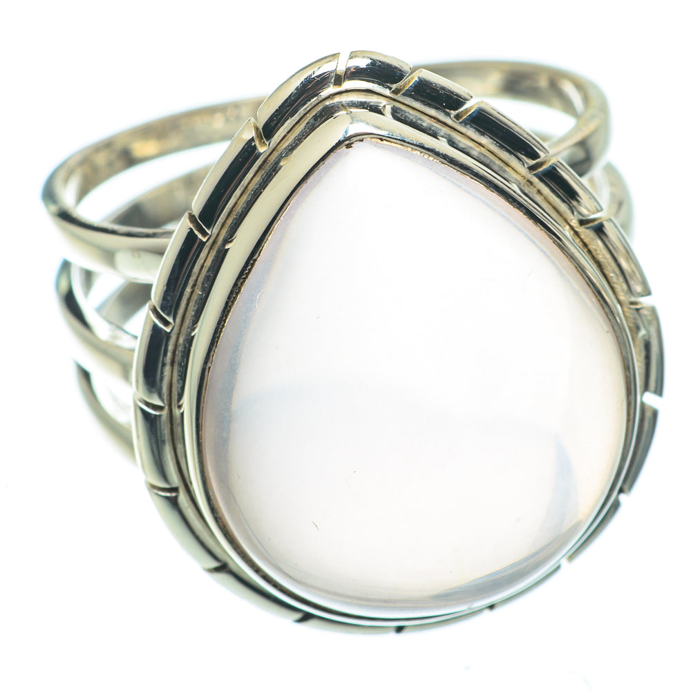 Rose Quartz Rings handcrafted by Ana Silver Co - RING64945
