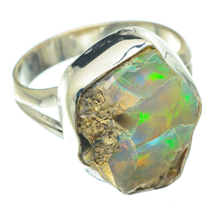 Ethiopian Opal Rings handcrafted by Ana Silver Co - RING64956