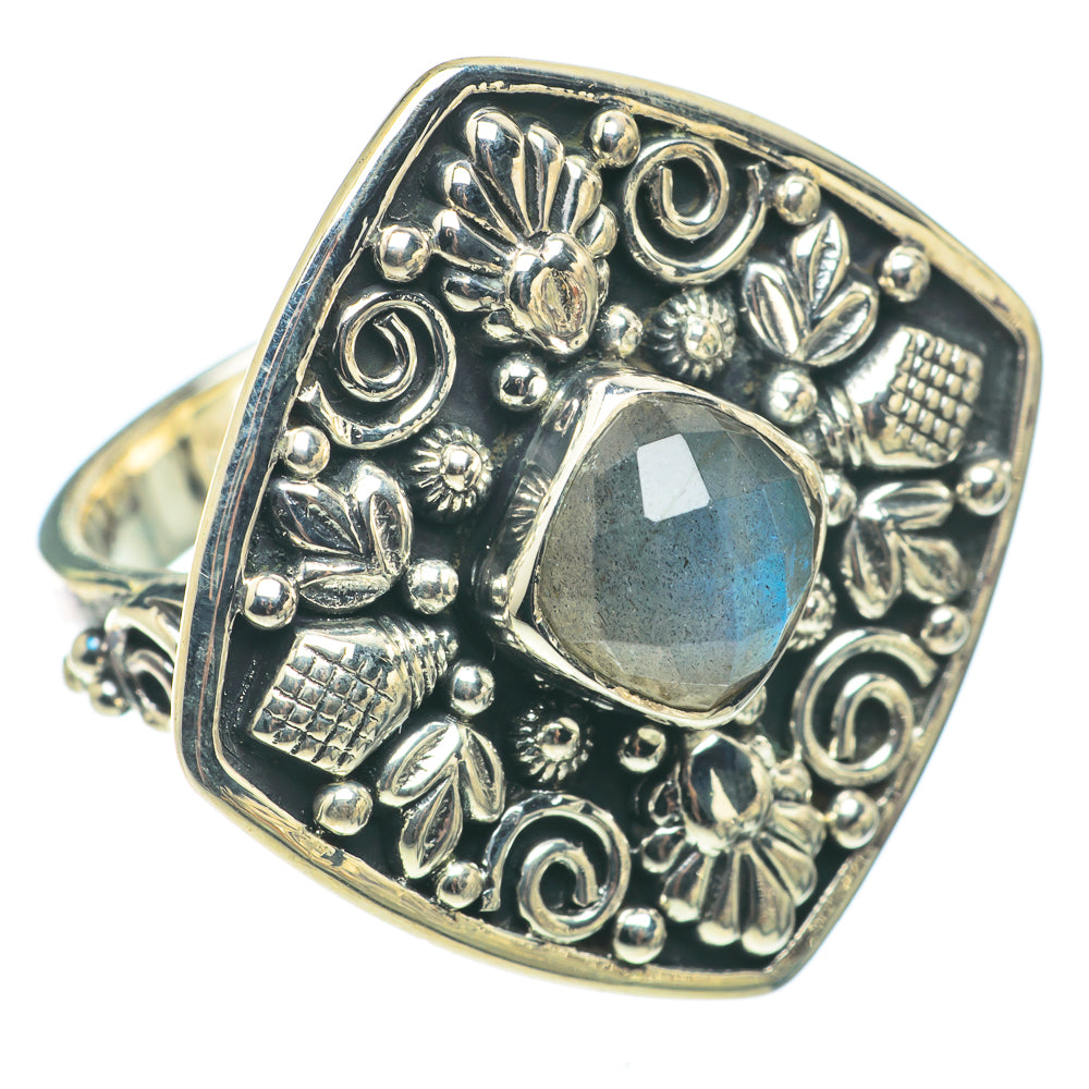 Labradorite Rings handcrafted by Ana Silver Co - RING64960