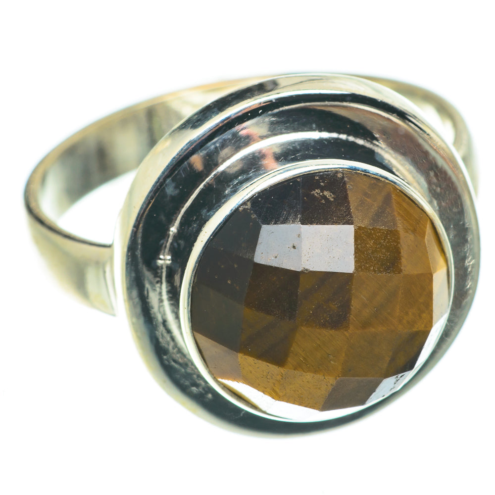 Tiger Eye Rings handcrafted by Ana Silver Co - RING64965