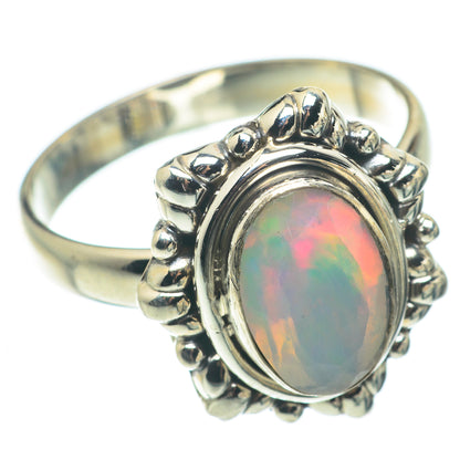Ethiopian Opal Rings handcrafted by Ana Silver Co - RING64978