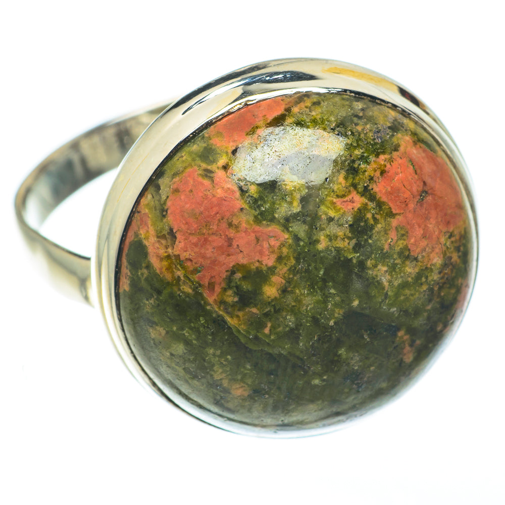 Unakite Rings handcrafted by Ana Silver Co - RING64984