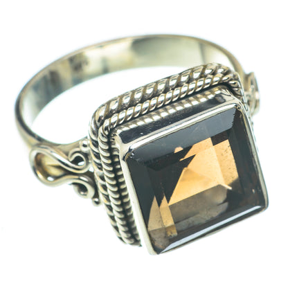 Smoky Quartz Rings handcrafted by Ana Silver Co - RING64986