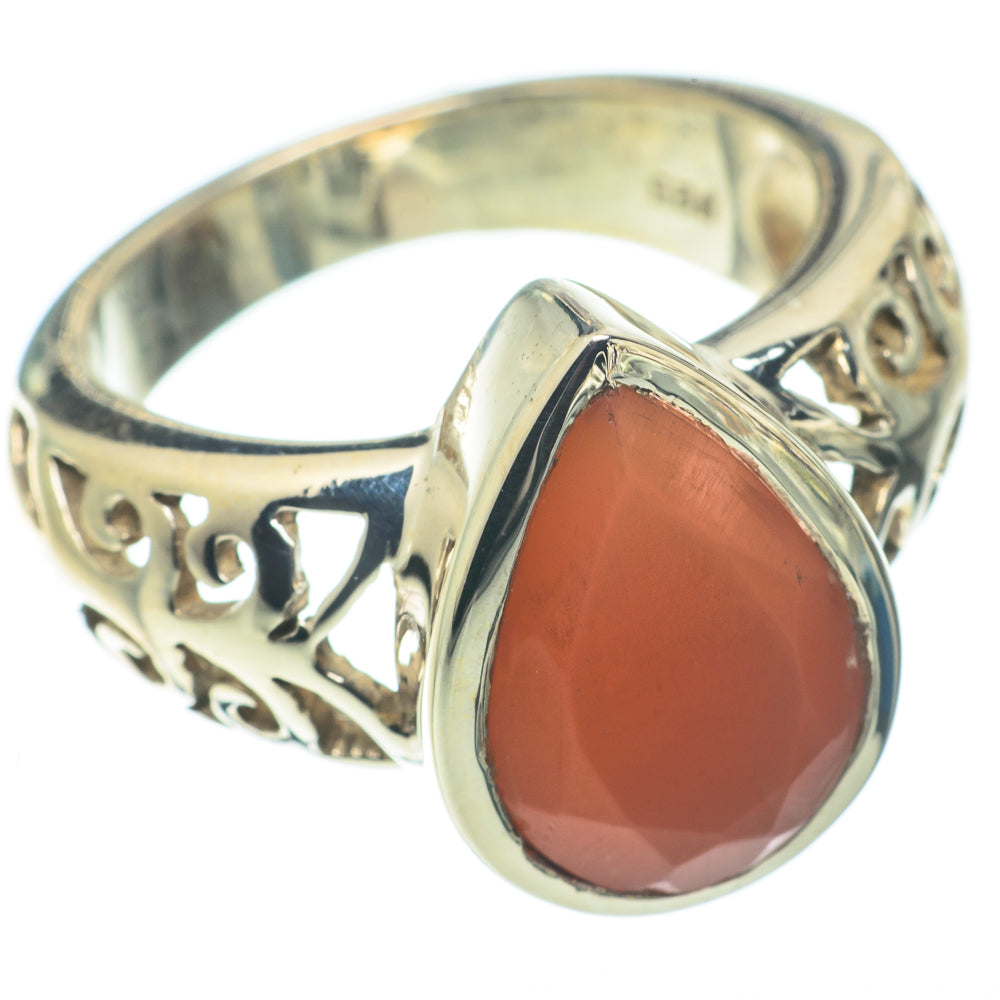 Carnelian Rings handcrafted by Ana Silver Co - RING64988