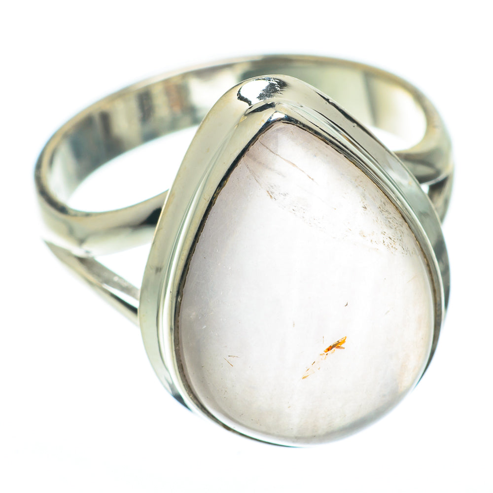 Rose Quartz Rings handcrafted by Ana Silver Co - RING64990