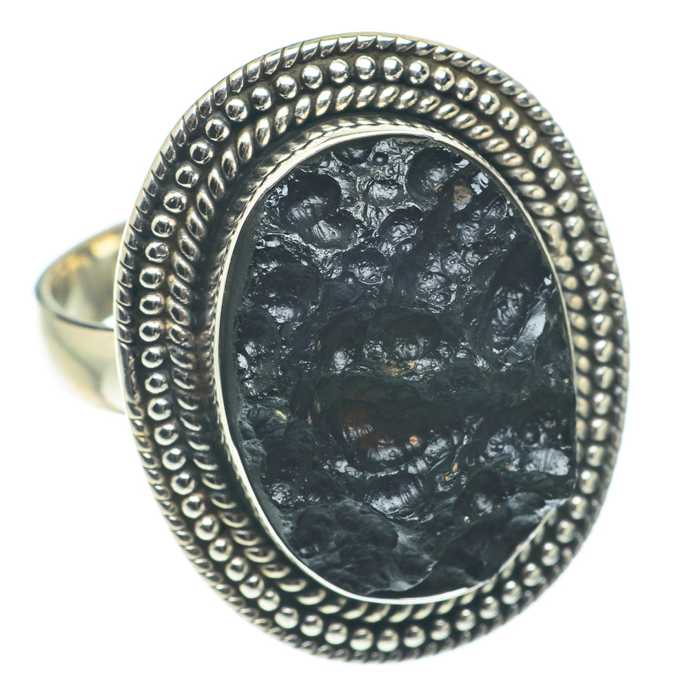 Tektite Rings handcrafted by Ana Silver Co - RING64996