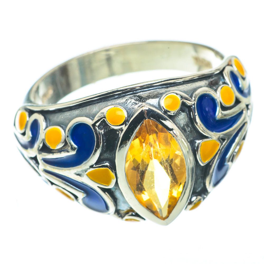 Citrine Rings handcrafted by Ana Silver Co - RING64997