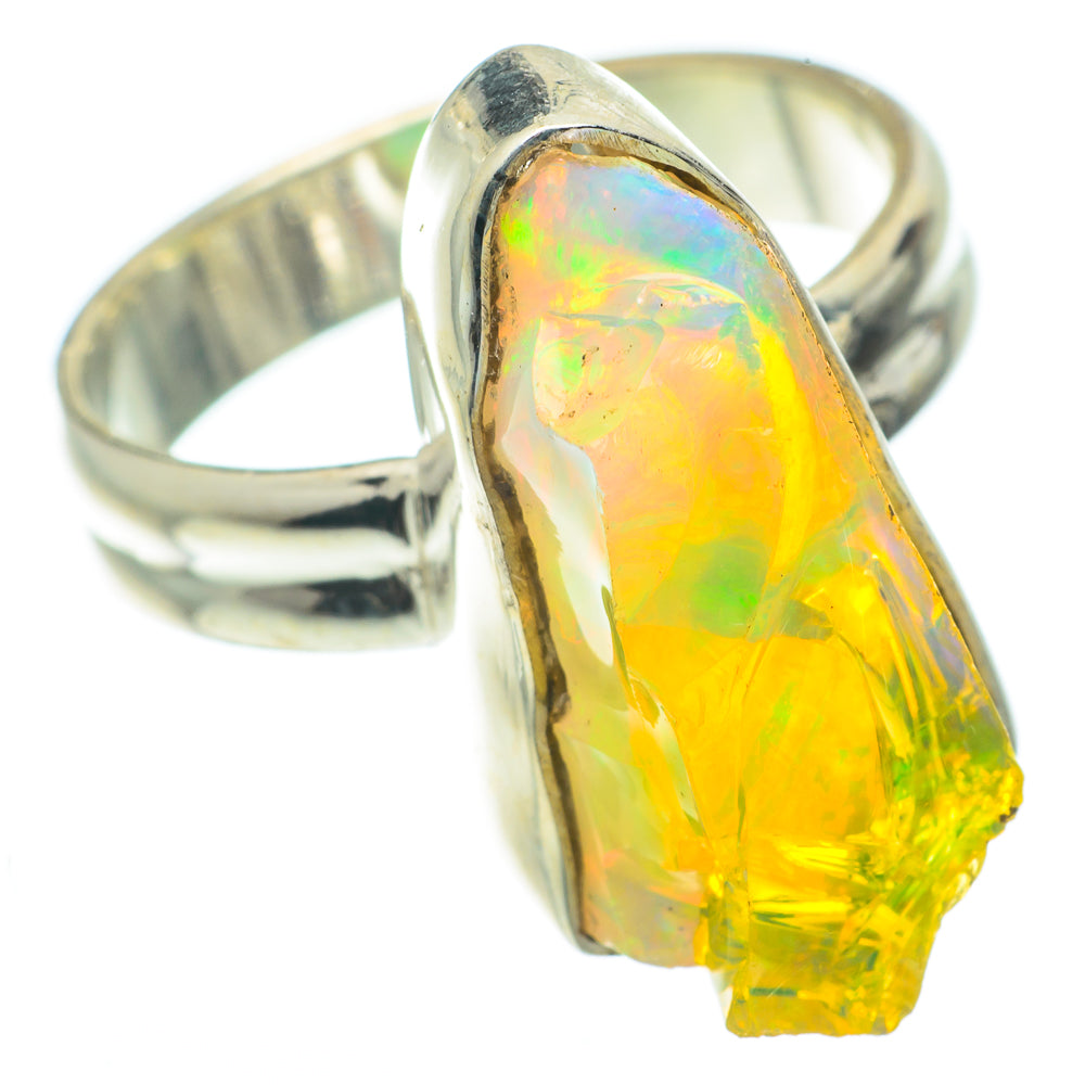 Ethiopian Opal Rings handcrafted by Ana Silver Co - RING65000