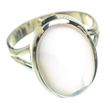 Rose Quartz Rings handcrafted by Ana Silver Co - RING65013