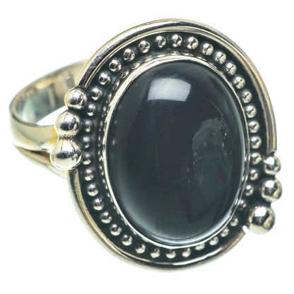 Black Onyx Rings handcrafted by Ana Silver Co - RING65017