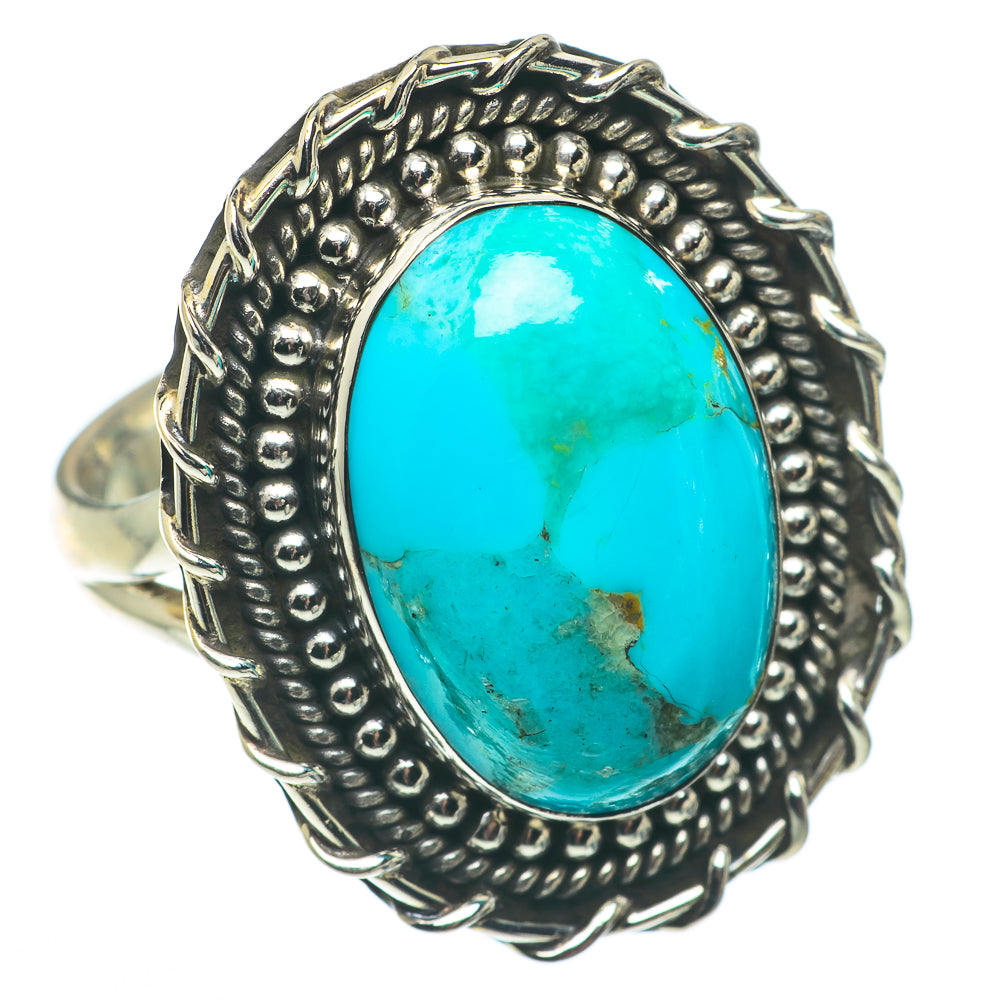 Chrysocolla Rings handcrafted by Ana Silver Co - RING65022