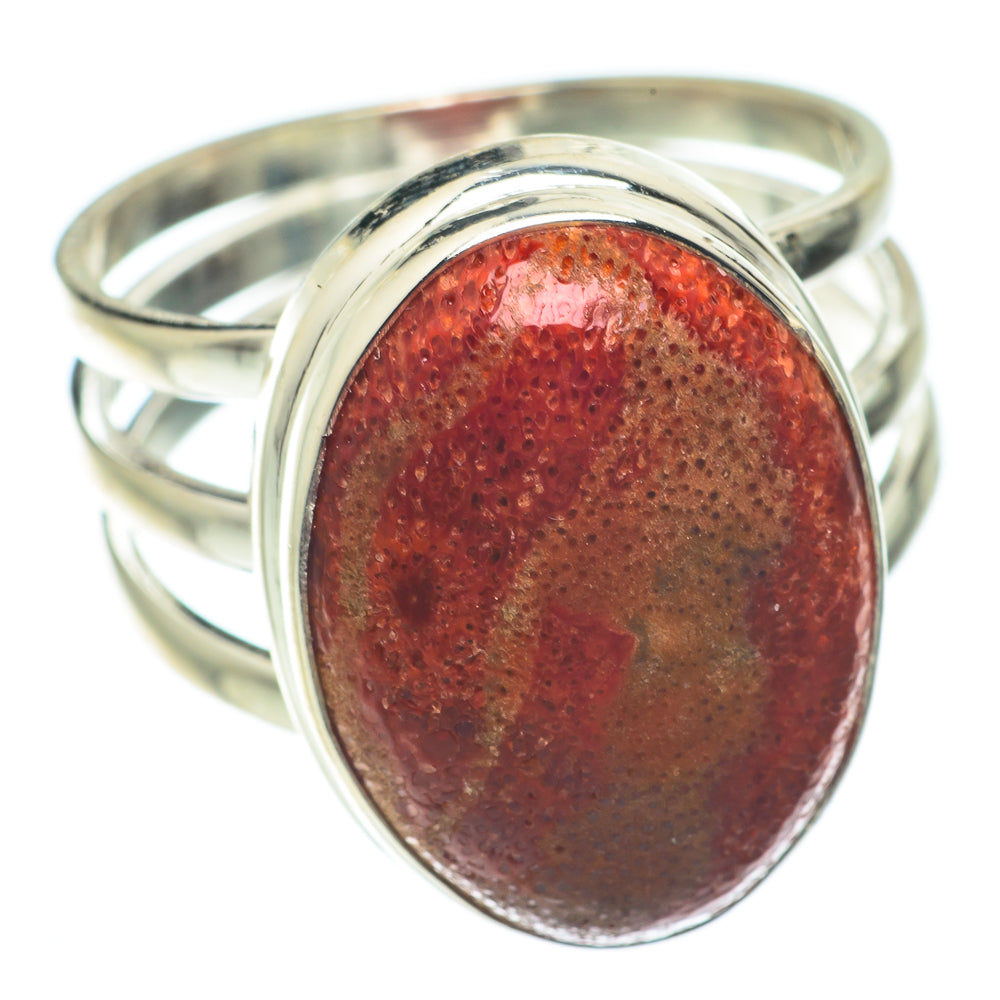 Sponge Coral Rings handcrafted by Ana Silver Co - RING65029