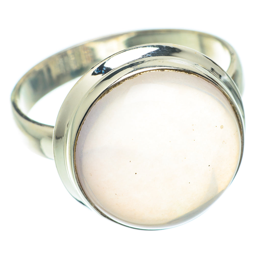 Rose Quartz Rings handcrafted by Ana Silver Co - RING65031