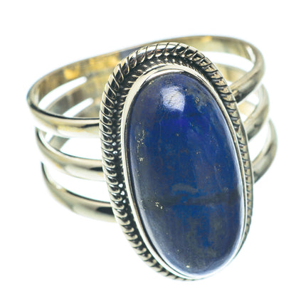 Lapis Lazuli Rings handcrafted by Ana Silver Co - RING65041
