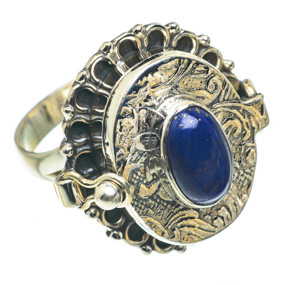 Lapis Lazuli Rings handcrafted by Ana Silver Co - RING65043