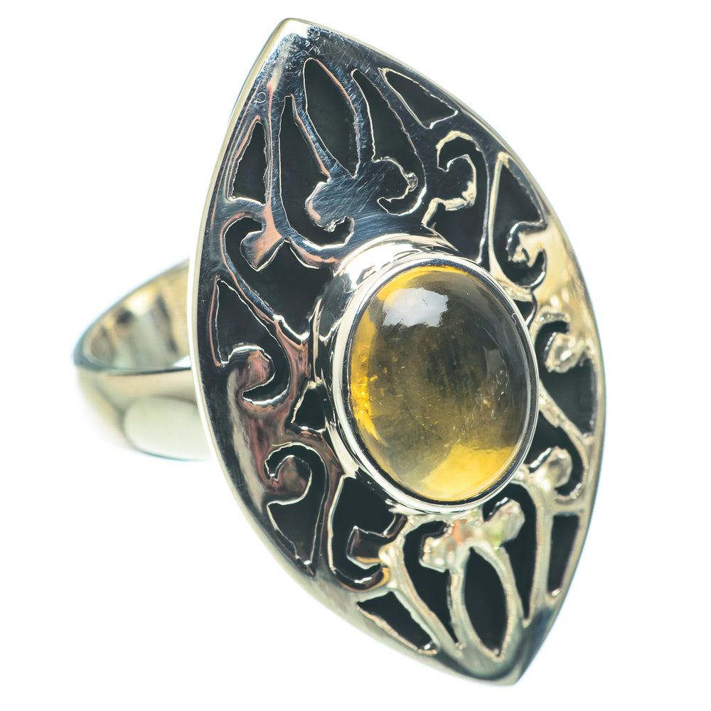 Citrine Rings handcrafted by Ana Silver Co - RING65049 - Photo 2
