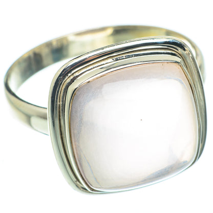 Rose Quartz Rings handcrafted by Ana Silver Co - RING65050