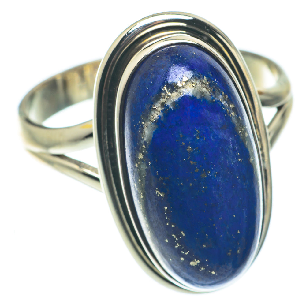Lapis Lazuli Rings handcrafted by Ana Silver Co - RING65075