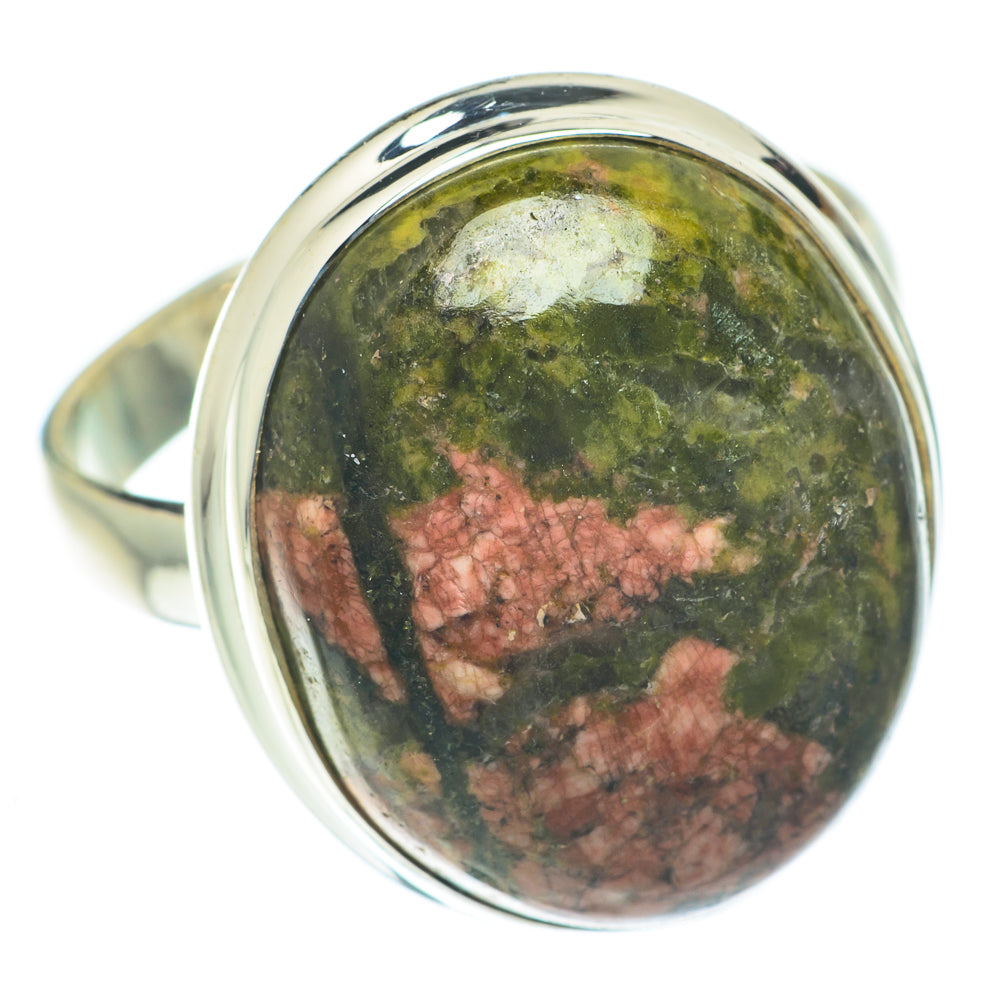 Unakite Rings handcrafted by Ana Silver Co - RING65078