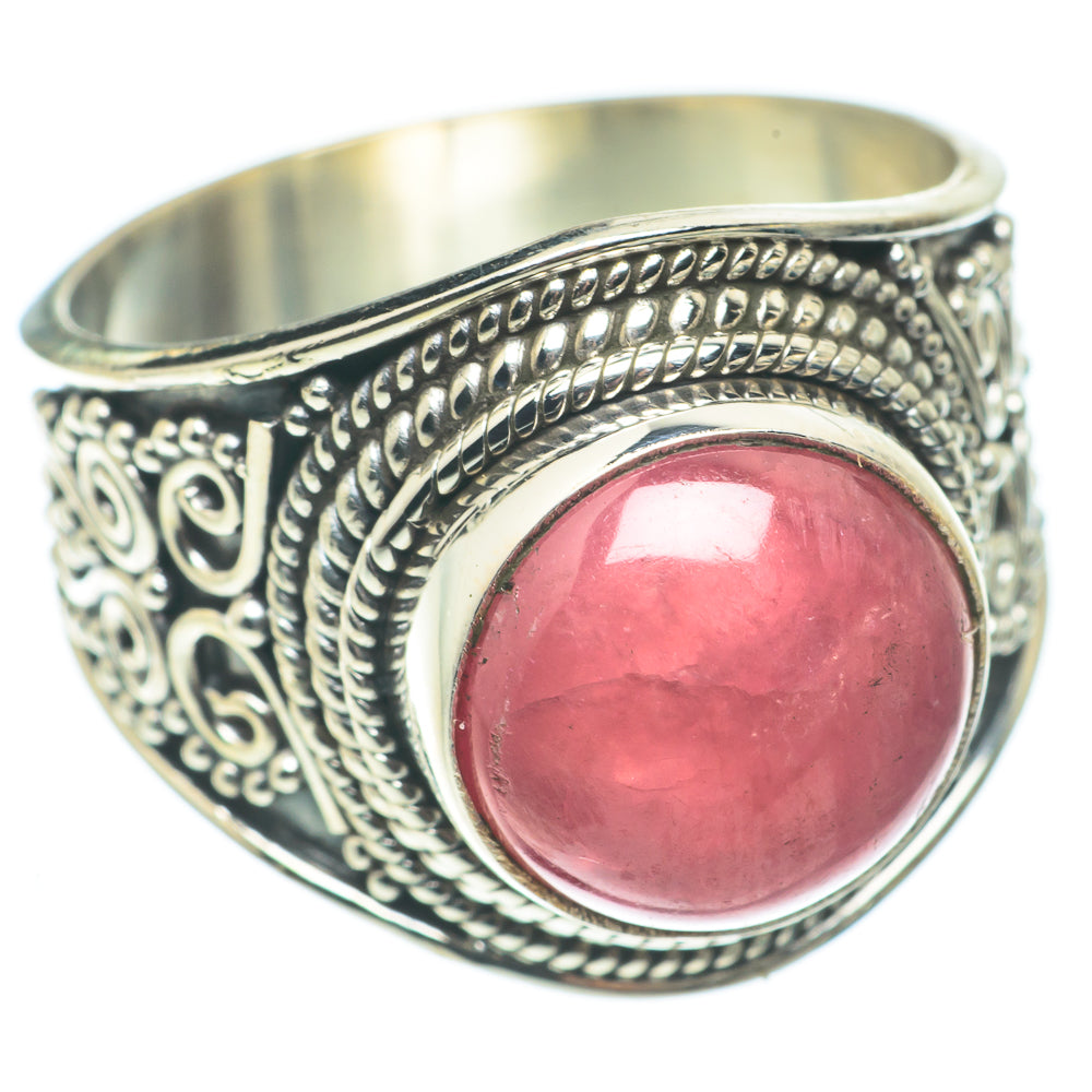 Rhodochrosite Rings handcrafted by Ana Silver Co - RING65084