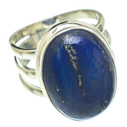 Lapis Lazuli Rings handcrafted by Ana Silver Co - RING65092