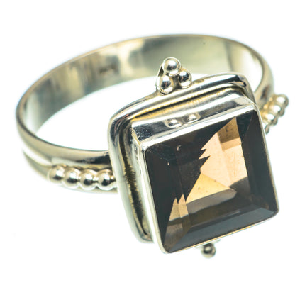 Smoky Quartz Rings handcrafted by Ana Silver Co - RING65098