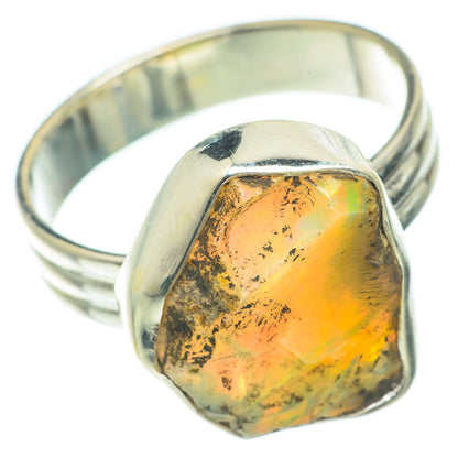 Ethiopian Opal Rings handcrafted by Ana Silver Co - RING65106