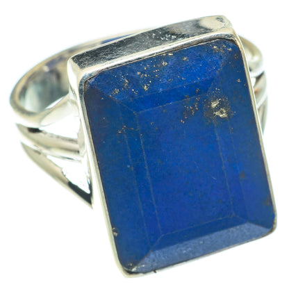 Lapis Lazuli Rings handcrafted by Ana Silver Co - RING65111