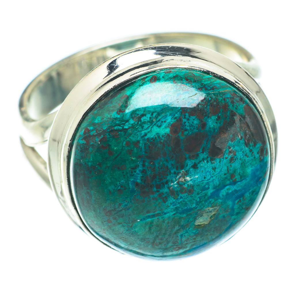 Chrysocolla Rings handcrafted by Ana Silver Co - RING65112