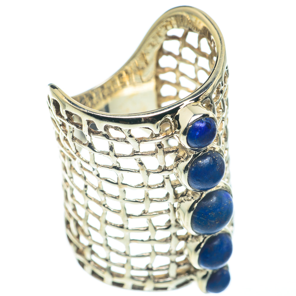Lapis Lazuli Rings handcrafted by Ana Silver Co - RING65125