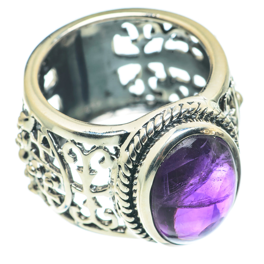 Amethyst Rings handcrafted by Ana Silver Co - RING65134