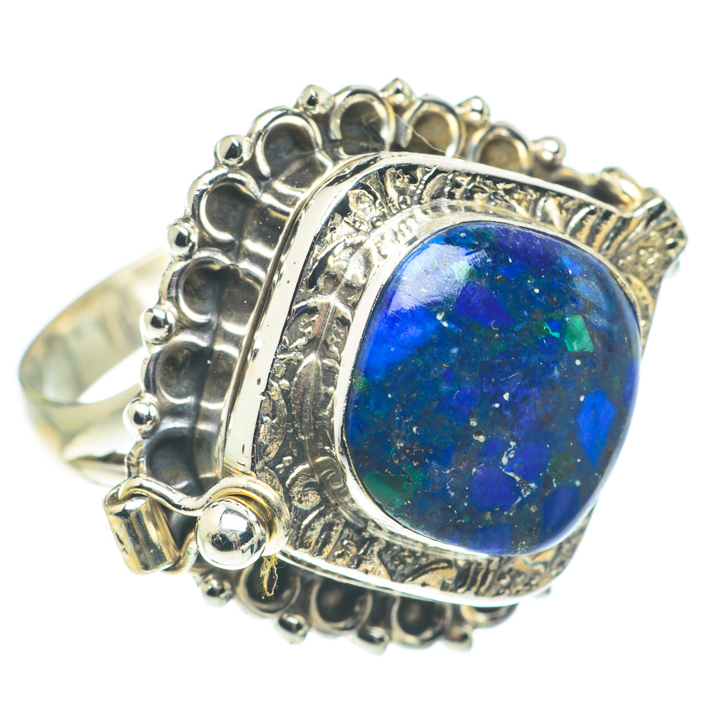 Azurite Rings handcrafted by Ana Silver Co - RING65145