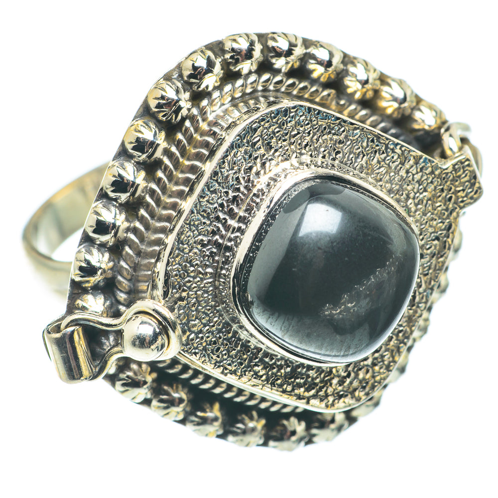 Hematite Rings handcrafted by Ana Silver Co - RING65146