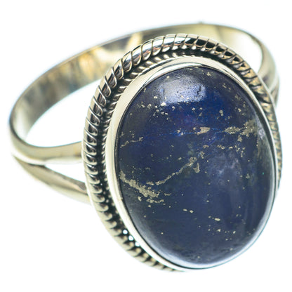 Lapis Lazuli Rings handcrafted by Ana Silver Co - RING65153