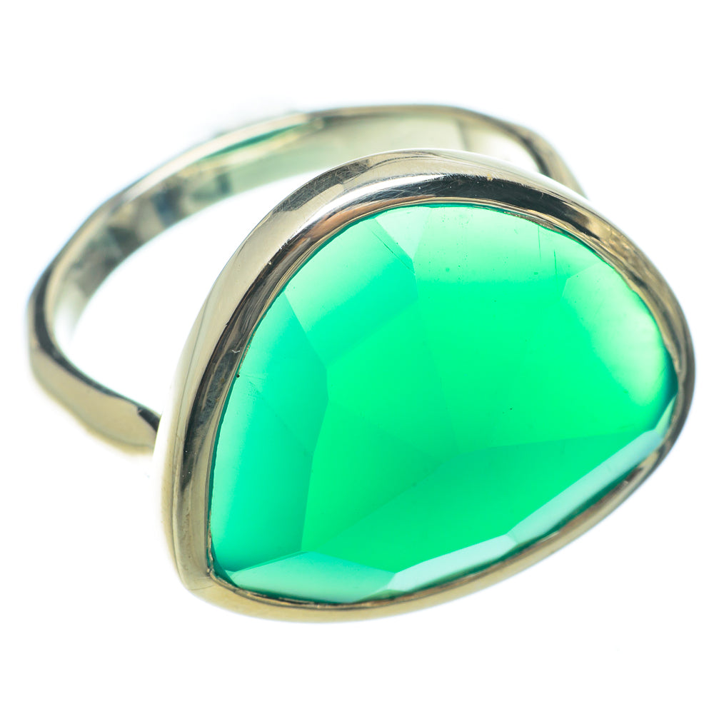 Green Onyx Rings handcrafted by Ana Silver Co - RING65155