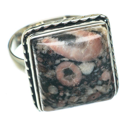 Crinoid Fossil Rings handcrafted by Ana Silver Co - RING65157