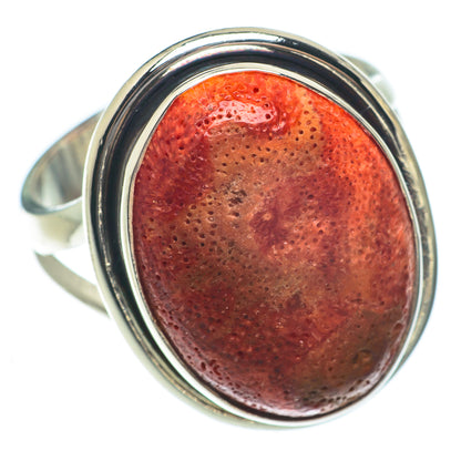 Sponge Coral Rings handcrafted by Ana Silver Co - RING65160