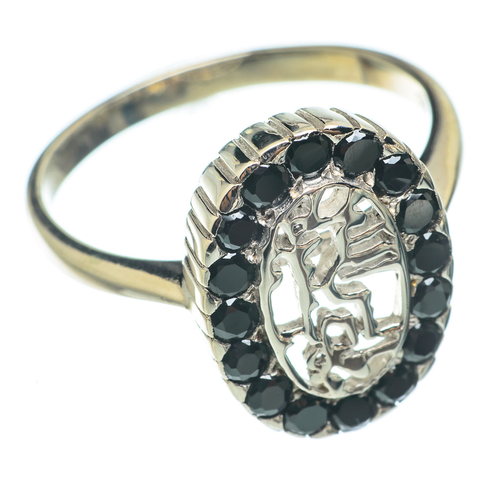 Black Onyx Rings handcrafted by Ana Silver Co - RING65170