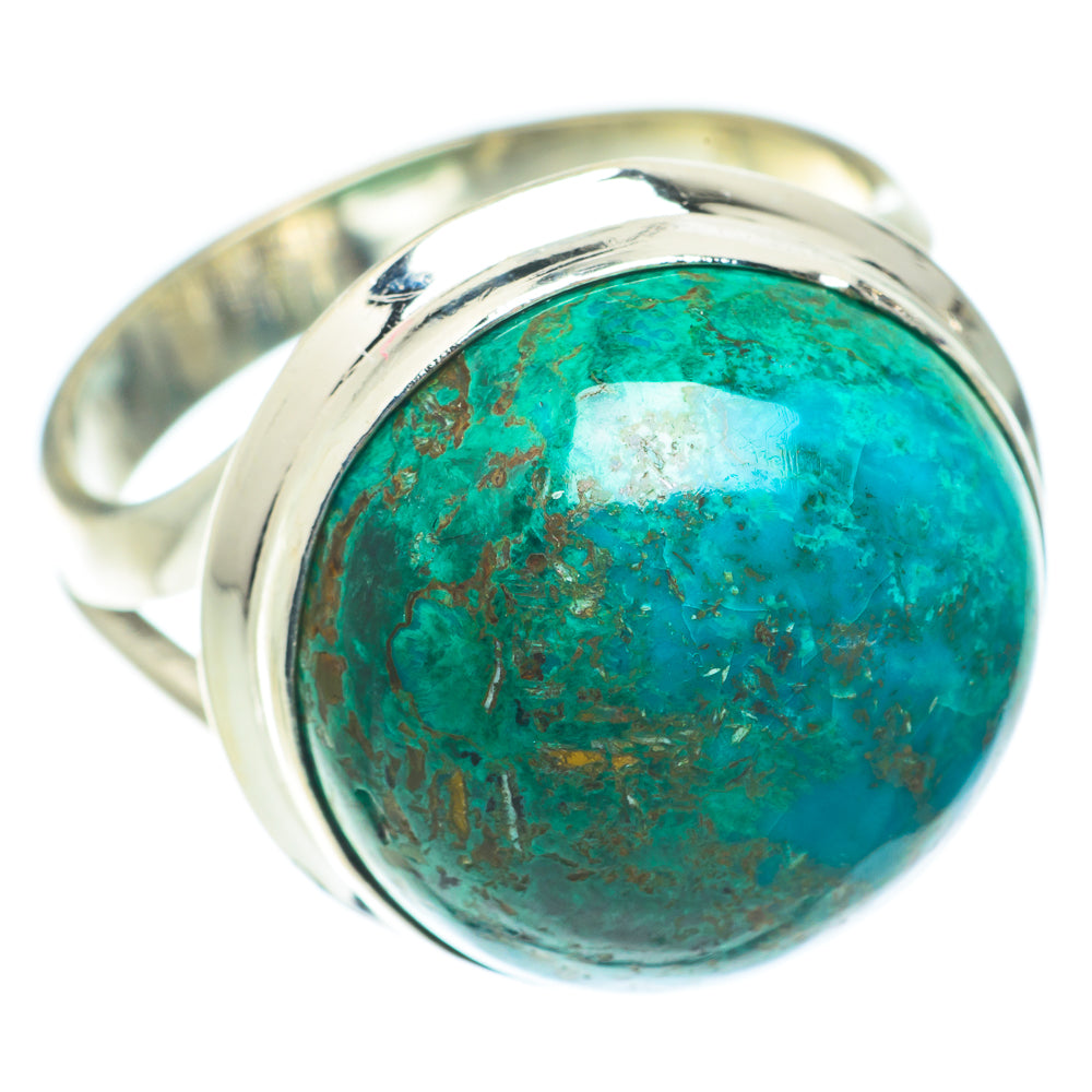 Chrysocolla Rings handcrafted by Ana Silver Co - RING65174