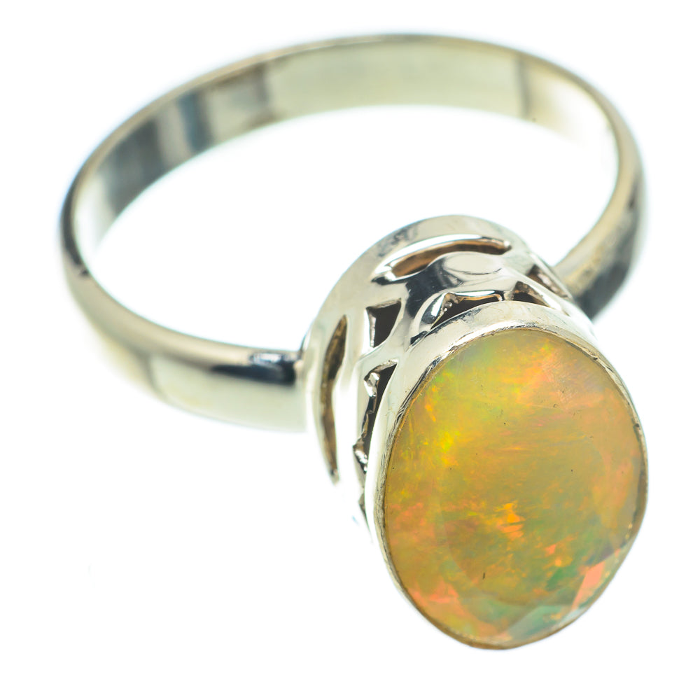 Ethiopian Opal Rings handcrafted by Ana Silver Co - RING65175