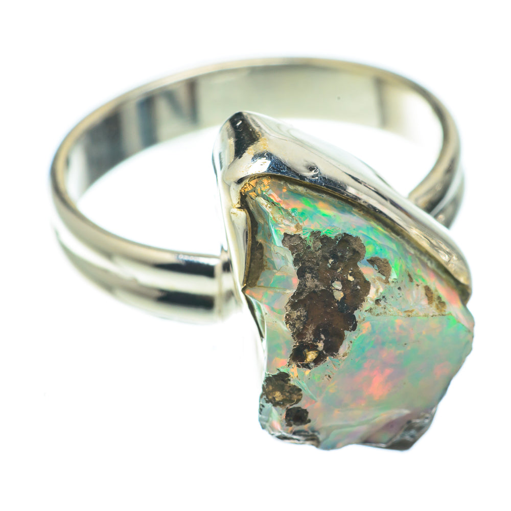 Ethiopian Opal Rings handcrafted by Ana Silver Co - RING65176