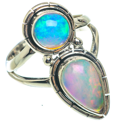 Ethiopian Opal Rings handcrafted by Ana Silver Co - RING65177