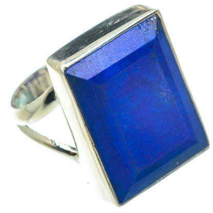 Lapis Lazuli Rings handcrafted by Ana Silver Co - RING65181
