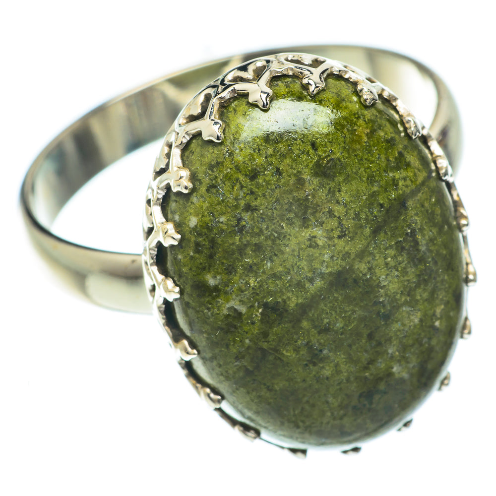 Rainforest Jasper Rings handcrafted by Ana Silver Co - RING65183