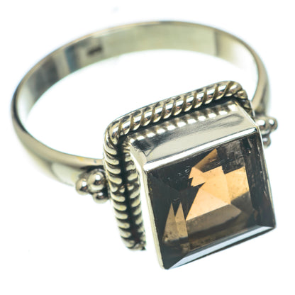 Smoky Quartz Rings handcrafted by Ana Silver Co - RING65186