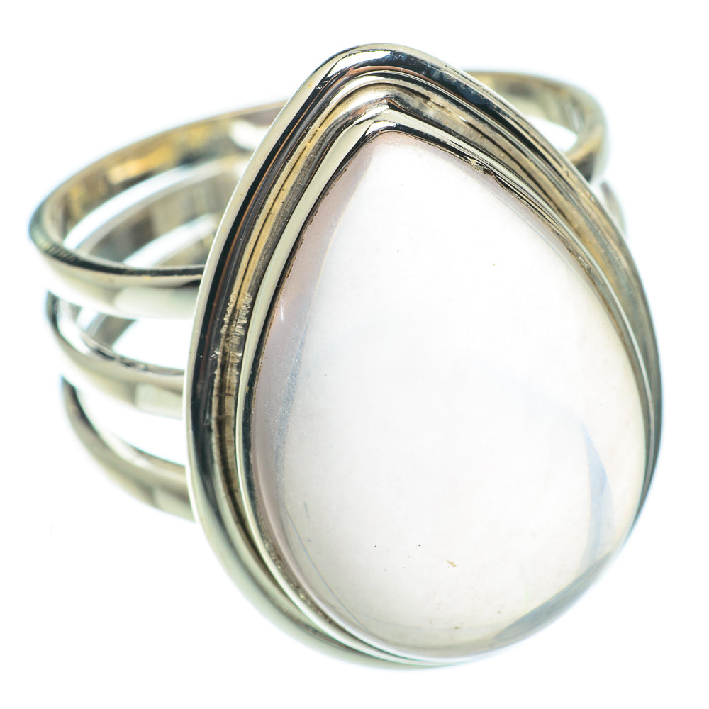 Rose Quartz Rings handcrafted by Ana Silver Co - RING65189