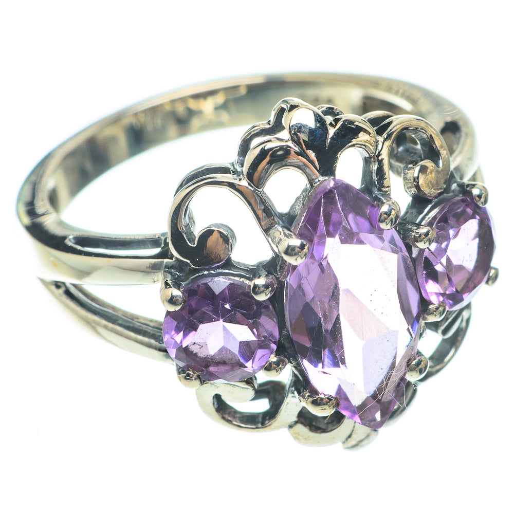 Amethyst Rings handcrafted by Ana Silver Co - RING65193
