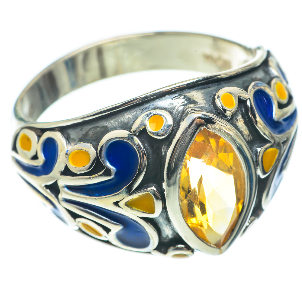 Citrine Rings handcrafted by Ana Silver Co - RING65201