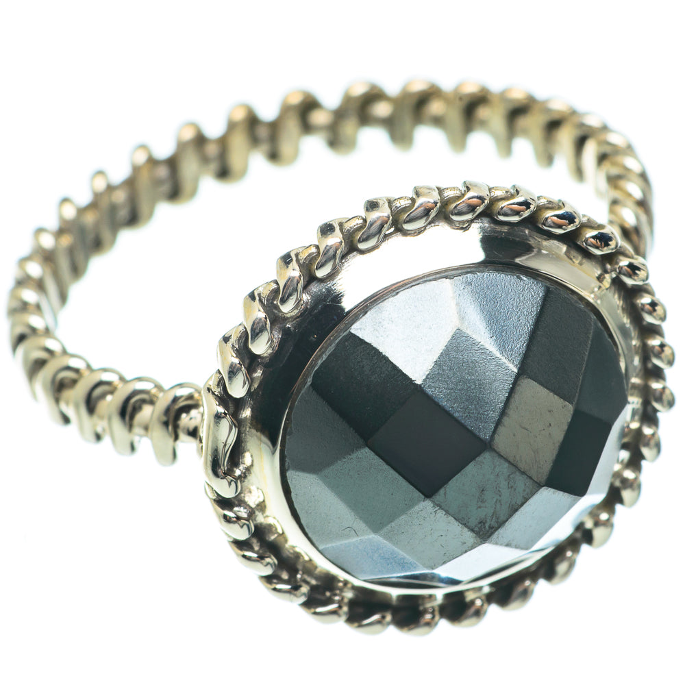 Hematite Rings handcrafted by Ana Silver Co - RING65207