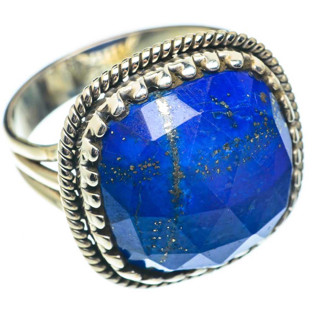Lapis Lazuli Rings handcrafted by Ana Silver Co - RING65210